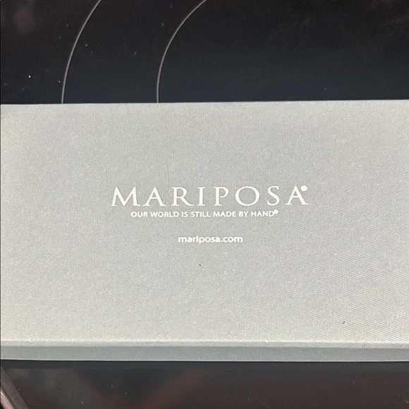 Mariposa Silver Beaded Edge Tray - Picture 2 of 4